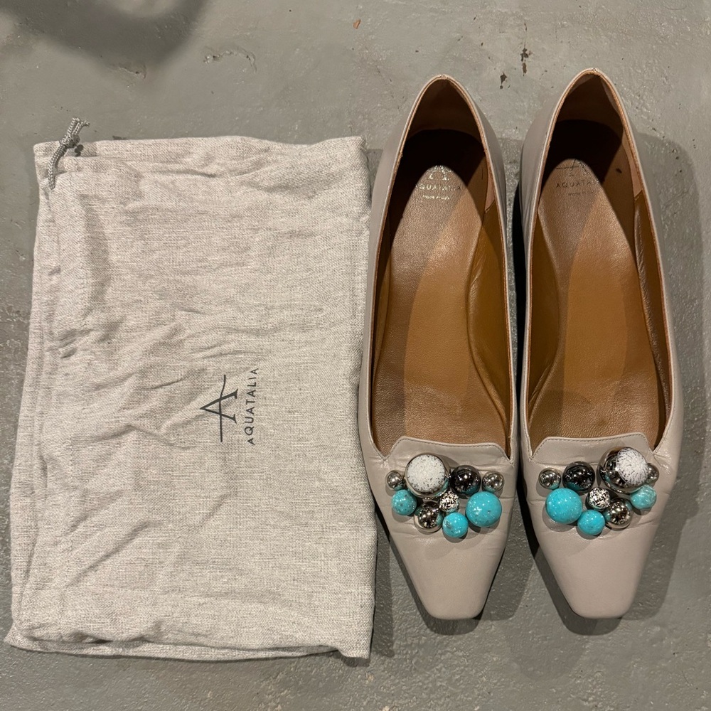 Beautiful 100% Leather Aquatalia Shoes